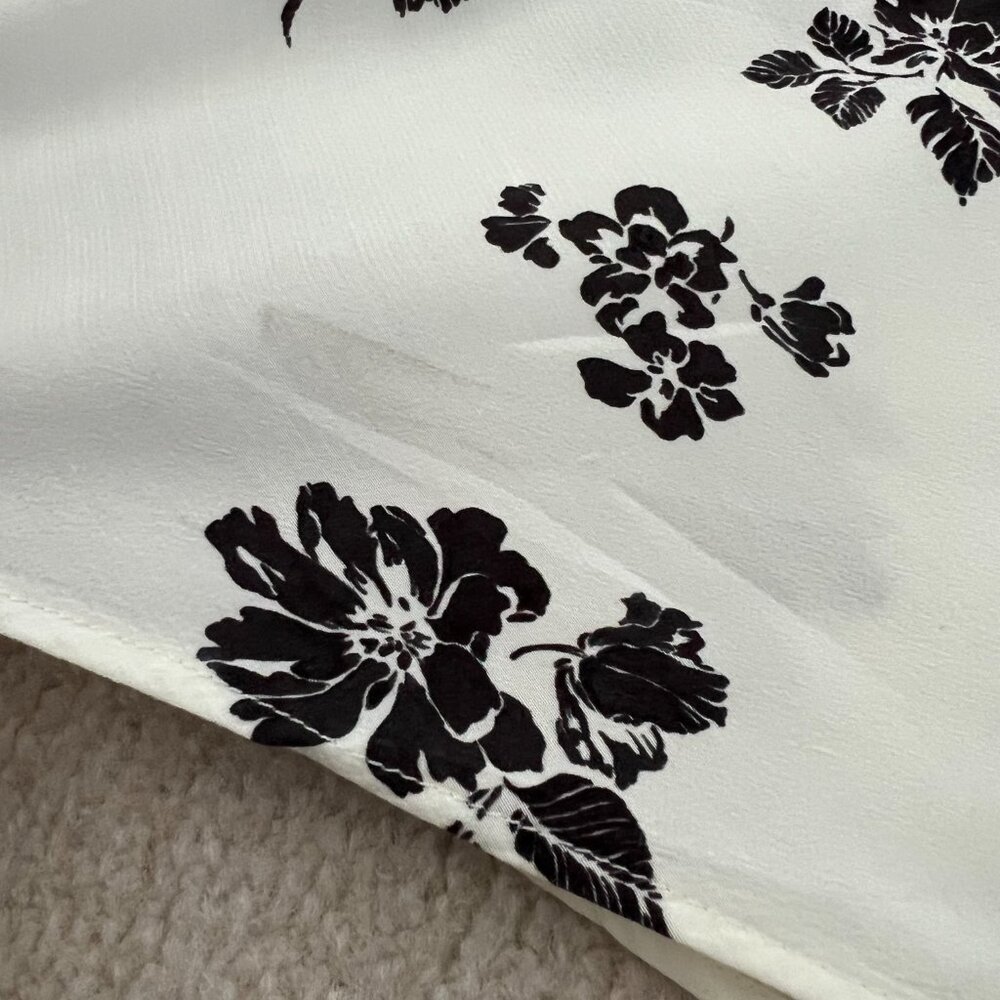 House of Harlow 1960 Black & White Floral Maxi Skirt - Picture 8 of 12